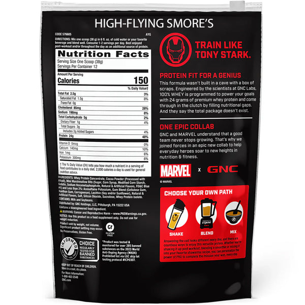 GNC Pro Performance 100% Whey 1lb