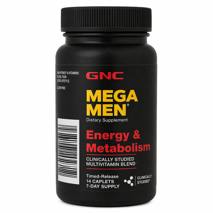 GNC Mega Men Energy & Metabolism 14 Caplets
