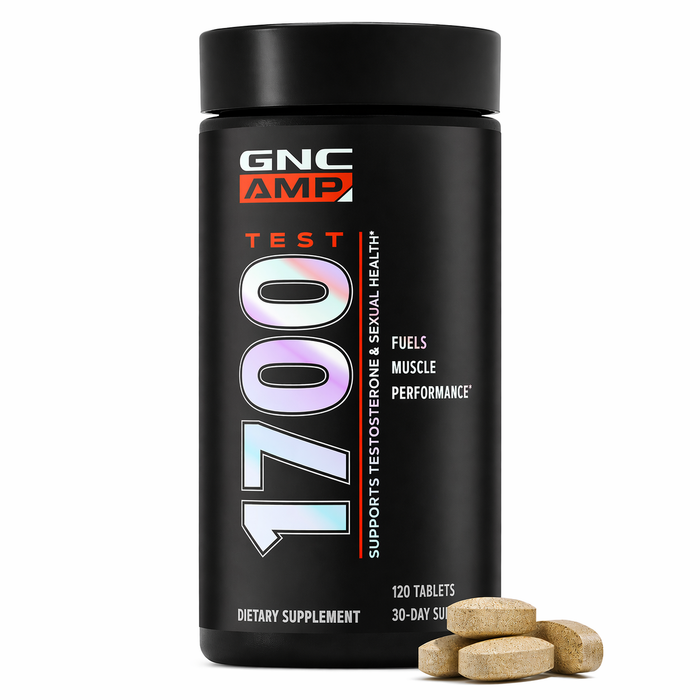 GNC AMP Test 1700 120 Tablets