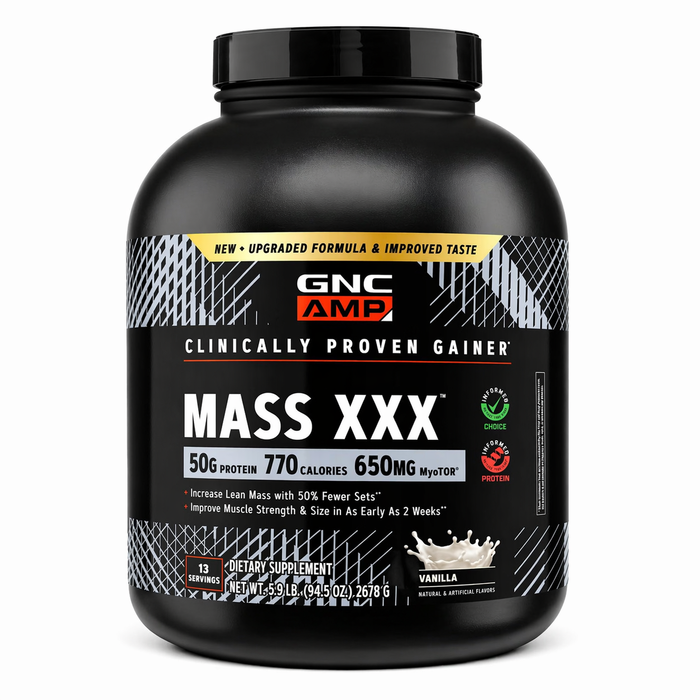 GNC AMP Mass XXX Gainer 6lbs