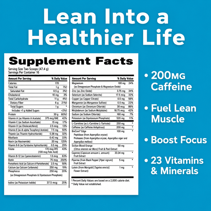GNC Lean Shake Burn MRP 16 Servings