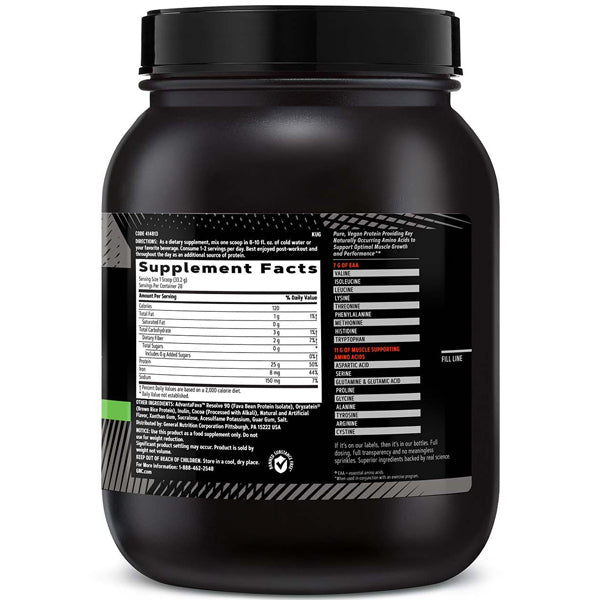 GNC AMP Plant Isolate Performance Protein 2lbs