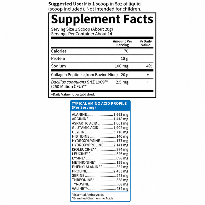 Garden Of Life Grass Fed Collagen Peptides 14 Servings