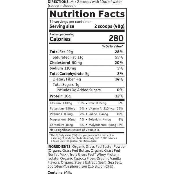 Garden of Life Dr Formulated Keto Meal Balanced Shake 14 Servings