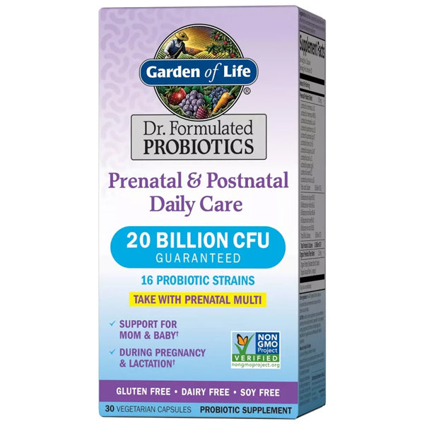 Garden Of Life Probiotics Once Daily Prenatal Capsules