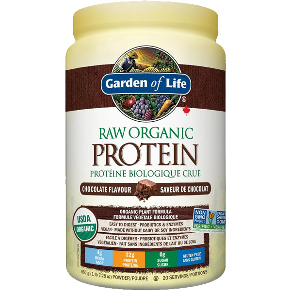 2 x 20 Servings Garden Of Life Raw Organic Protein