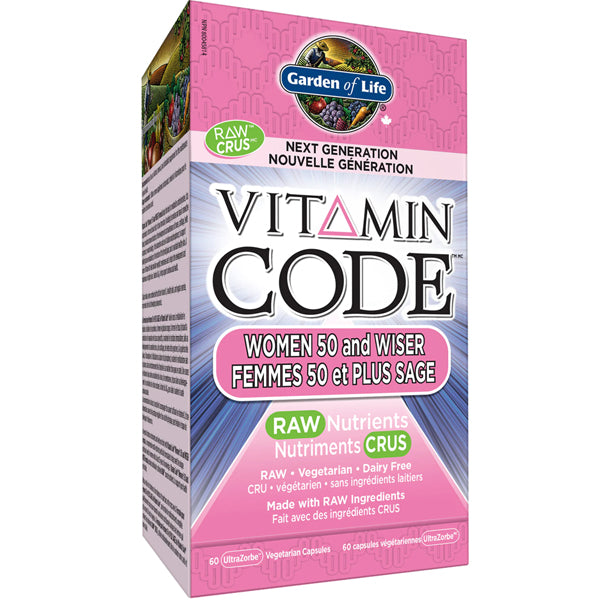 Garden Of Life Vitamin Code Woman 50 & Wiser Capsules