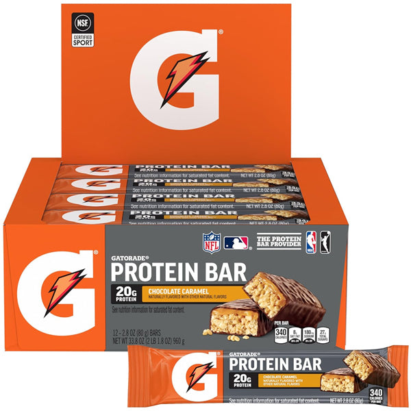 Gatorade Whey Protein Bars 12pk