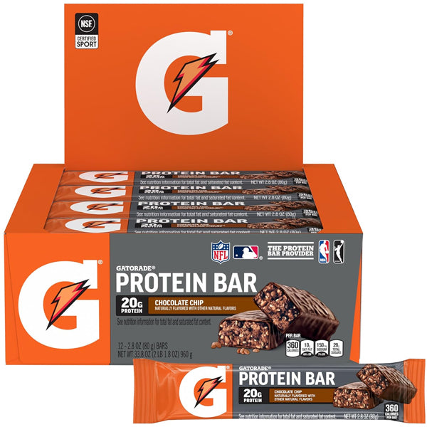 Gatorade Whey Protein Bars 12pk