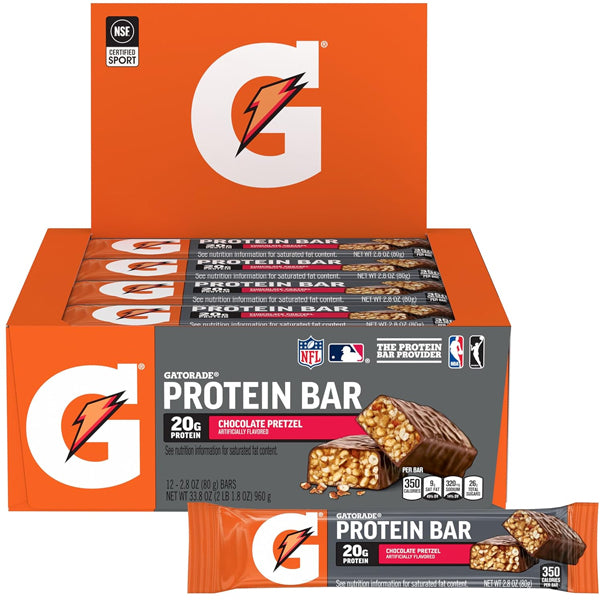 Gatorade Whey Protein Bars 12pk