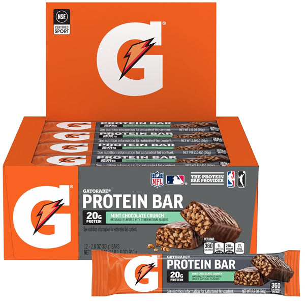 Gatorade Whey Protein Bars 12pk