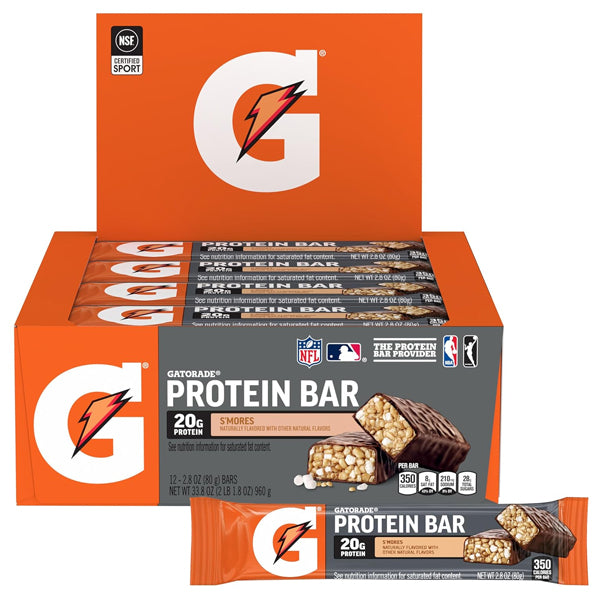 Gatorade Whey Protein Bars 12pk