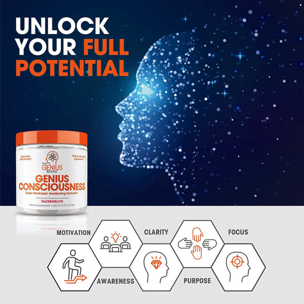 Genius Brand Genius Consciousness Super Nootropic 15 Servings