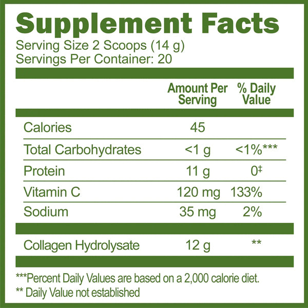 Great Lakes Collagen Hydrolysate 10oz