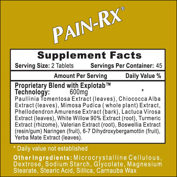 Hi-Tech Pharma Pain-Rx COX-2 Inhibitor Tablets