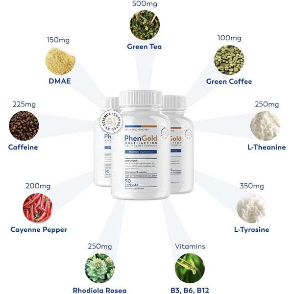 Health Nutrition PhenGold Multi-Action Capsules