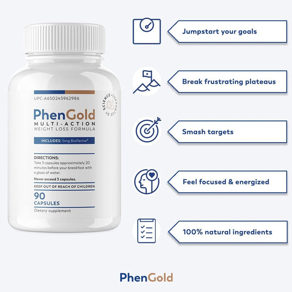 Health Nutrition PhenGold Multi-Action Capsules