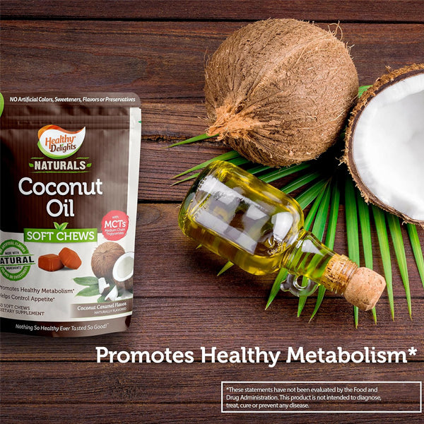 Healthy Delights Naturals Coconut Oil Soft Chews