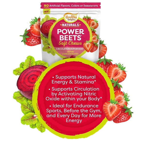Healthy Delights Naturals Power Beets Soft Chews