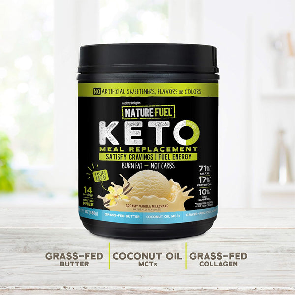 Nature Fuel Keto Meal Replacement 14 Servings