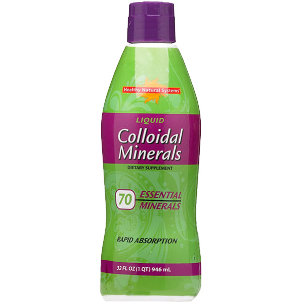 Healthy Natural Systems Liquid Colloidal Minerals 32oz