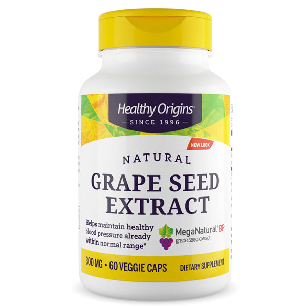 Healthy Origins Natural Grape Seed Extract Capsules