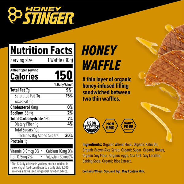Honey Stinger Energy Waffle 12pk
