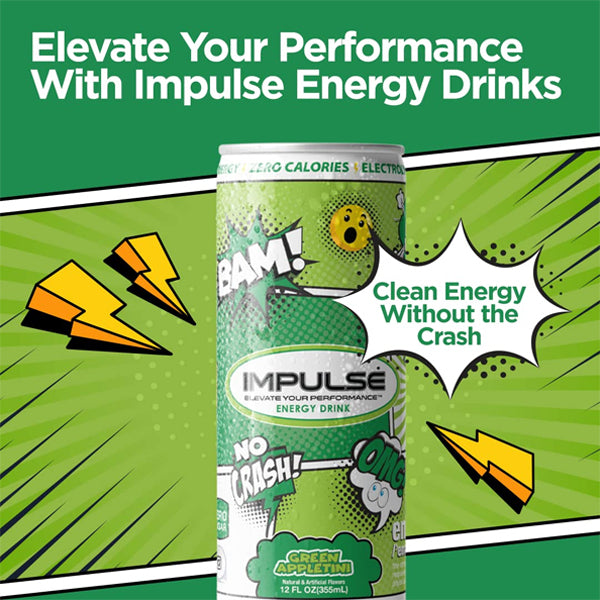 Impulse Performance Energy Drinks 12pk