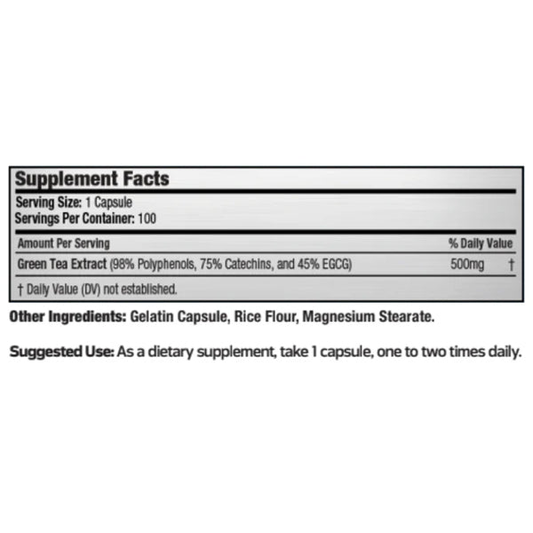 Inner Armour Green Tea Elite Capsules