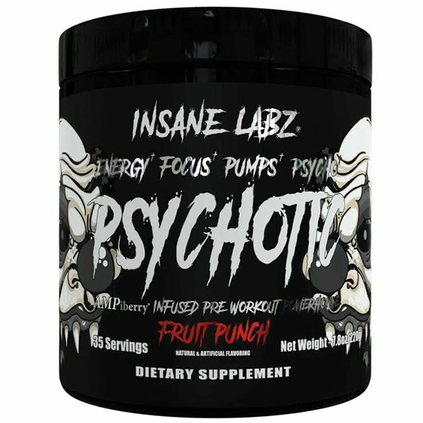 Insane Labz Psychotic Black Pre-Workout 35 Servings