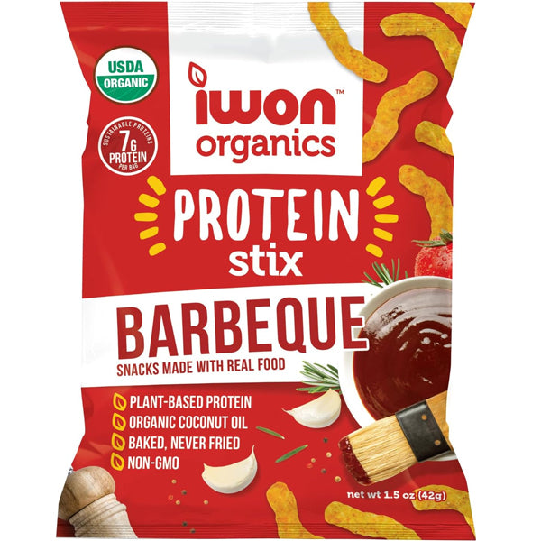 8 x 1.5oz IWON Organics Protein Stix
