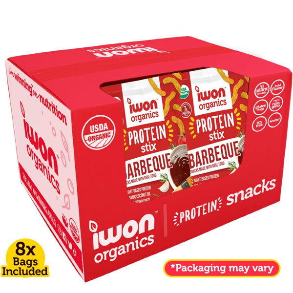 8 x 1.5oz IWON Organics Protein Stix