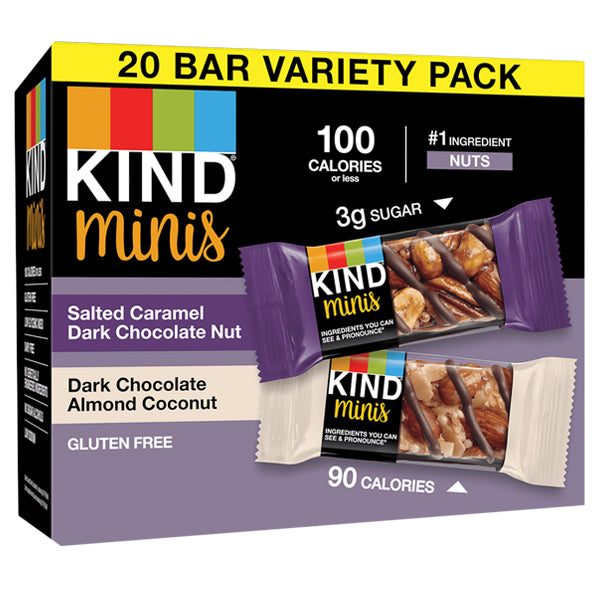 Kind Mini Bars Variety 20pk