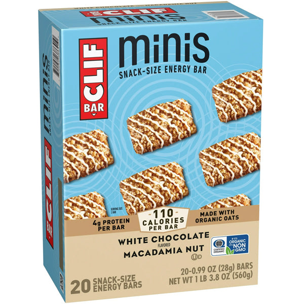 Clif Minis Energy Protein Bar 20pk