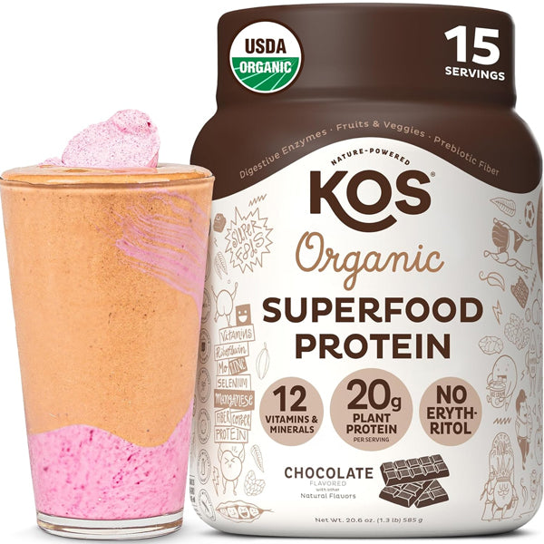 KOS Organic Plant Protein 15 Servings