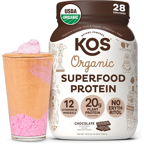 KOS Organic Plant Protein 28 Servings