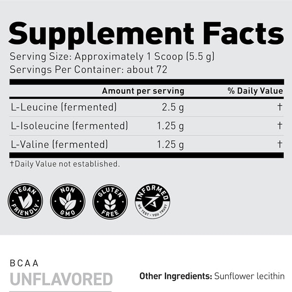 Kaged BCAA 2:1:1 72 Servings