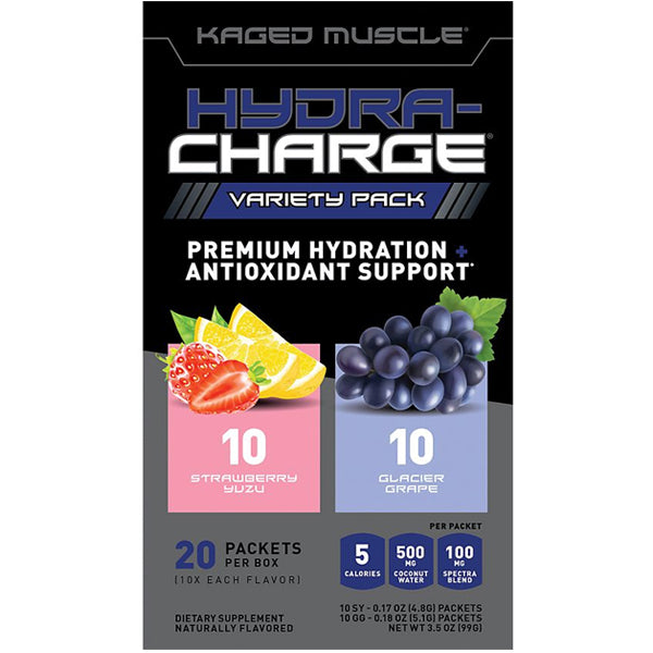 Kaged Muscle Hydra-Charge Variety Singles 20pk