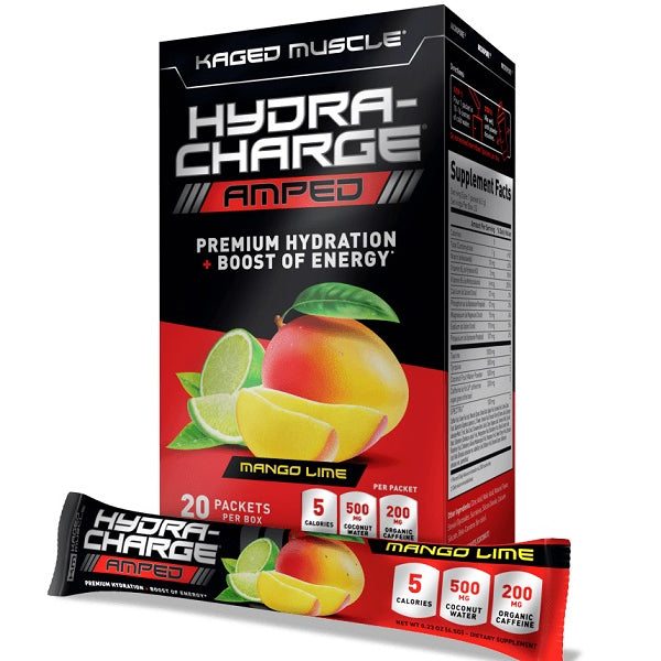 Kaged Muscle Hydra-Charge Amped Singles 20pk