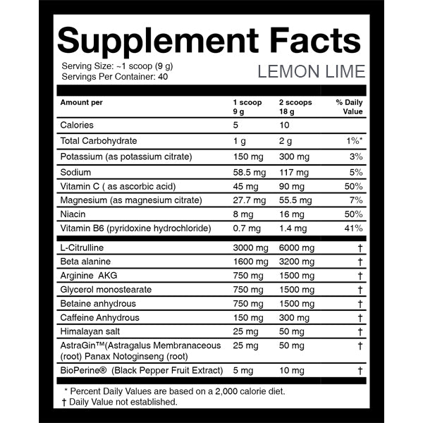 Kevin Lavrone Shaaboom Pump 40 Servings