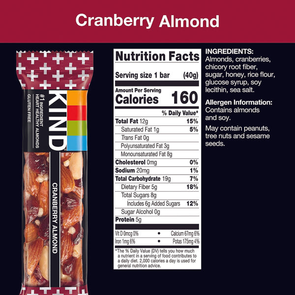 Kind Bars Fruit & Nut 12pk