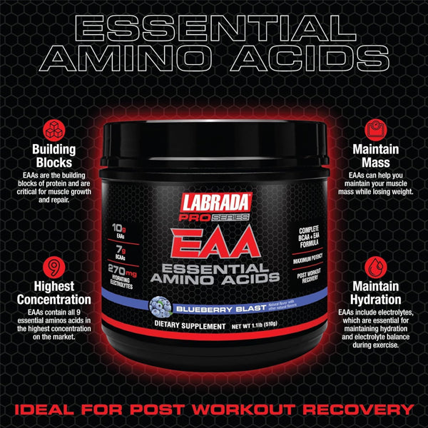 Labrada Pro Series EAA & BCAA Formula 30 Servings