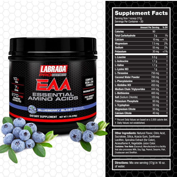 Labrada Pro Series EAA & BCAA Formula 30 Servings