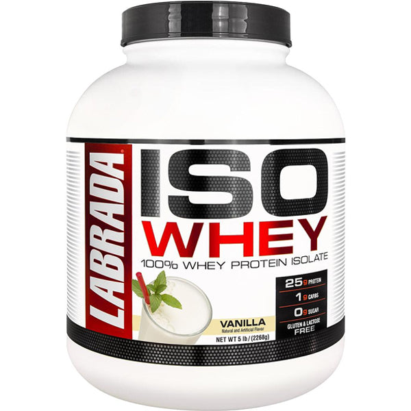 Labrada 100% ISO Whey Protein Isolate 5lbs