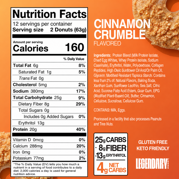 Legendary Foods Protein Donuts 12pk