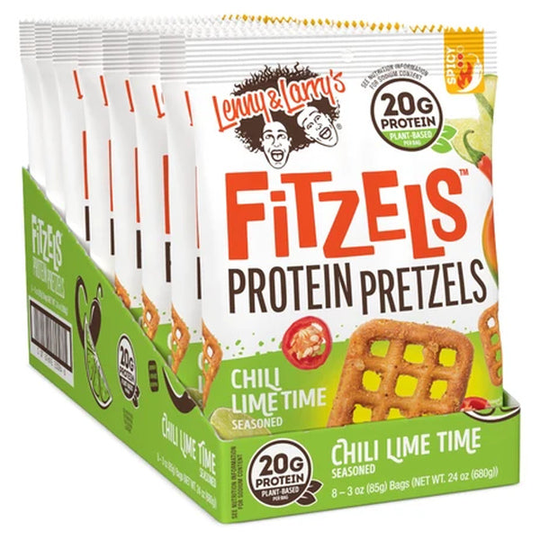 Lenny & Larry's Fitzels Protein Pretzels 8pk