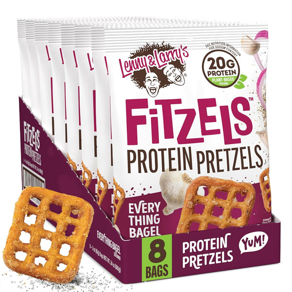 Lenny & Larry's Fitzels Protein Pretzels 8pk