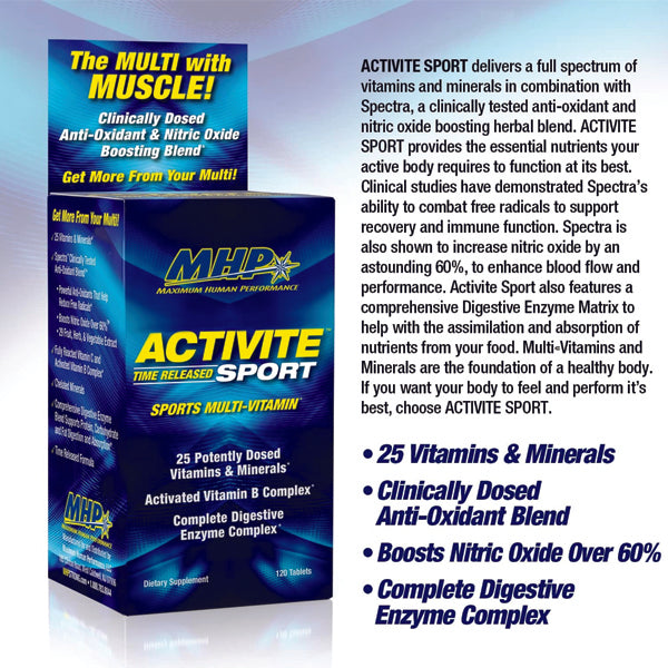 MHP Active Sport Multivitamin Tablets