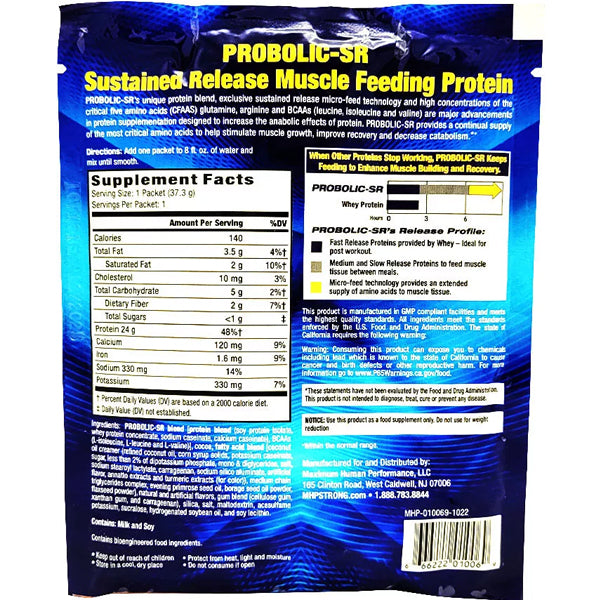 MHP Probolic-SR Protein Singles 200pk