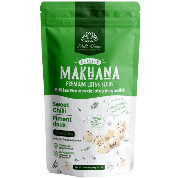 Maa Khana Makhana Premium Lotus Seeds 6pk